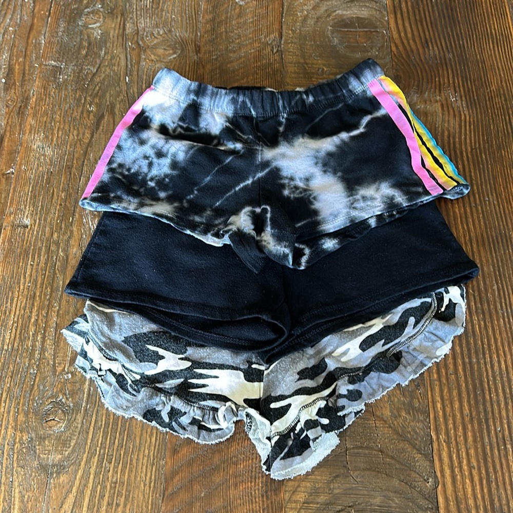Lot of 3 pair Girls Size Large Shorts Firehouse / Lucy